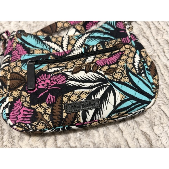 Vera Bradley Crossbody Bag Shoulder Bag TROPICAL PARADISE Excellent & Sweet!! - Picture 3 of 4